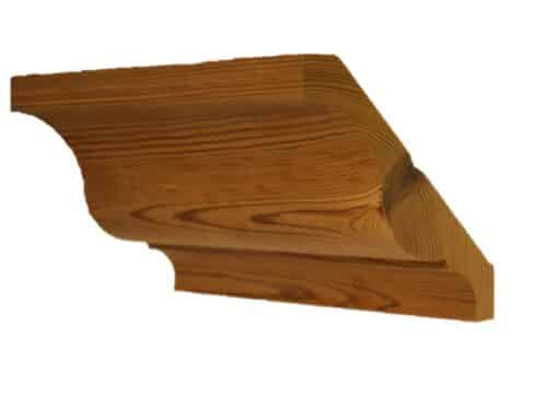 Thermisch gemodificeerd houten gootlijsten