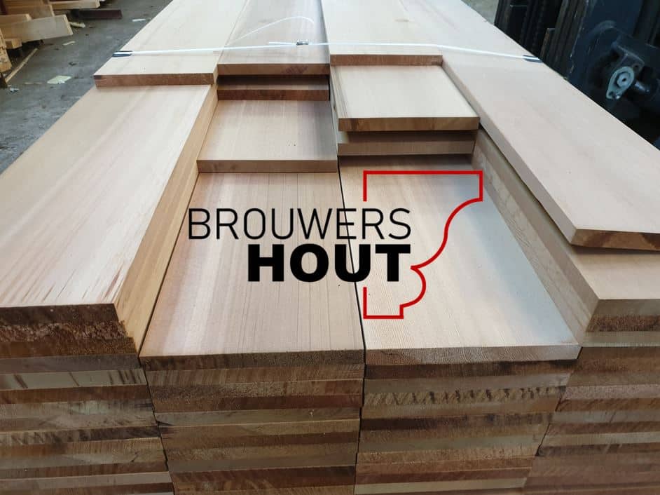 Volhout Western Red Cedar boeideel - Afbeelding 3