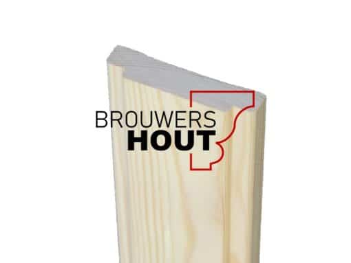 Grenen architraaf AG009-70 18x70mm