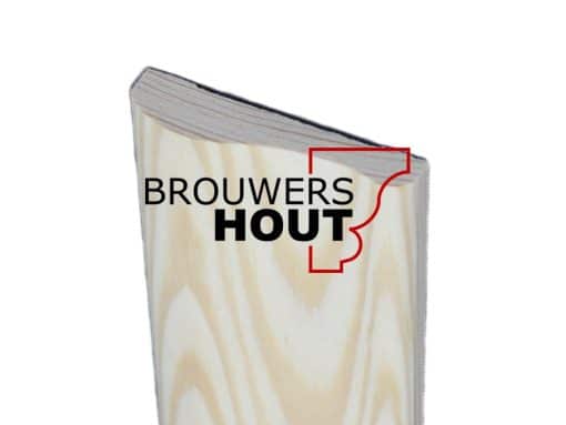 Grenen architraaf AG007-75 18x75mm