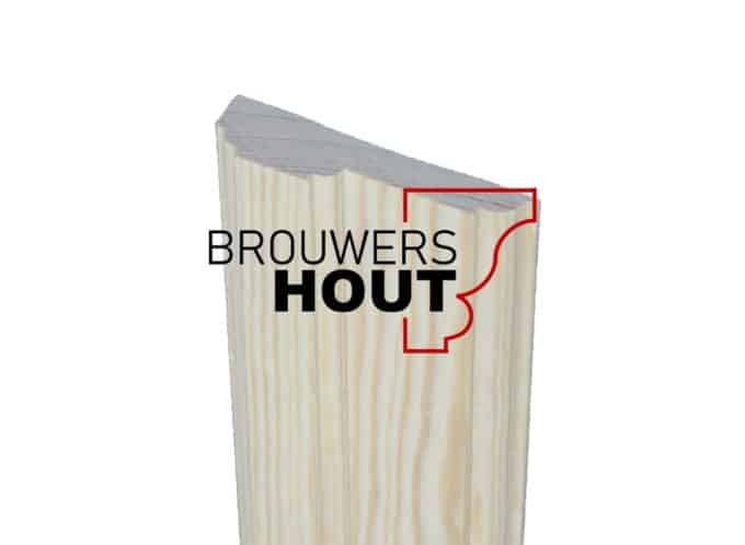 Grenen architraaf AG001-70 18x70mm
