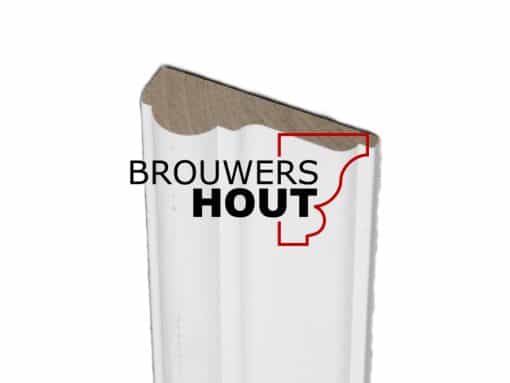 Hardhouten architraaf A041-58 22x58mm