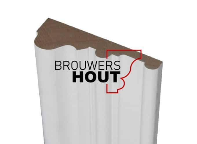 Hardhouten architraaf A015-115 35x115mm
