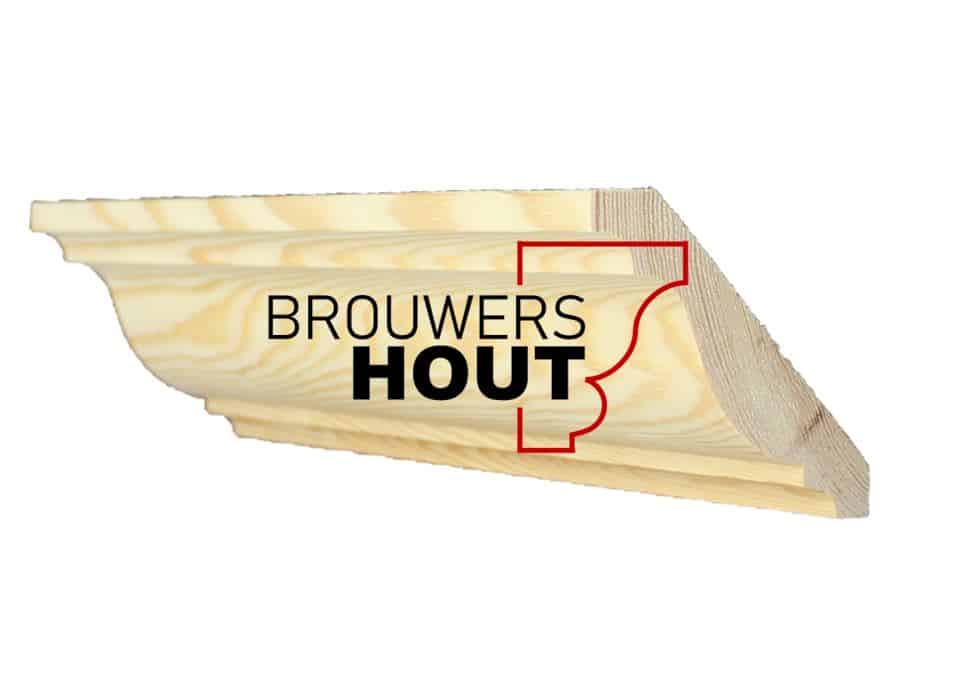 Grenen gootlijst GG098-115 22x115mm