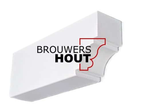 Hardhouten gootklos GK041 67x114mm BxH