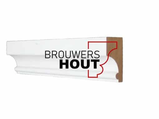 Hardhouten gootlijst G099-67 34x67mm