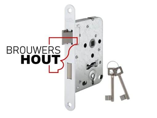 Binnendeur klavierslot wit DM50 1266/4