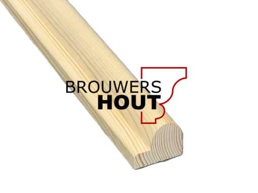 Grenen sierlijst SLG027-30 26x30mm