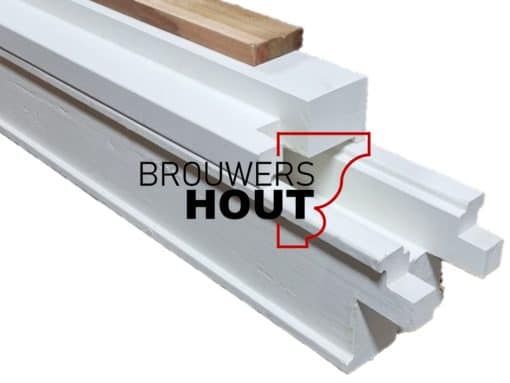 Hardhouten binnendeurkozijn stomp FSC 56x115mm sponning 25mm