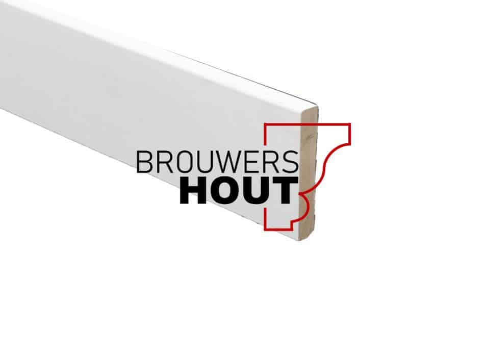 Hardhouten plint 12x45mm