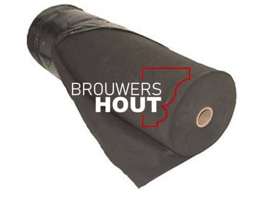 Firetdoek zwart 100 g/m² 1.3 x 100m¹