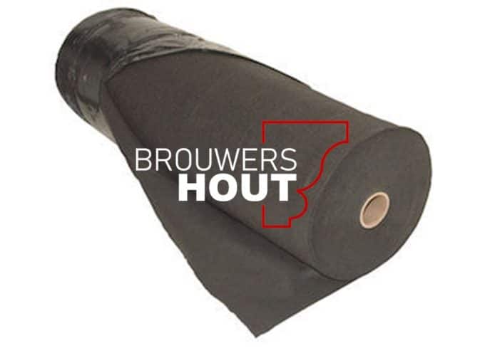 Firetdoek zwart 100 g/m² 1.3 x 100m¹