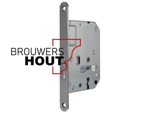 Binnendeur klavierkastslot RVS DM50 1256/2