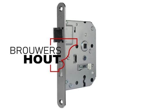 Binnendeur klavierslot RVS 1266/4