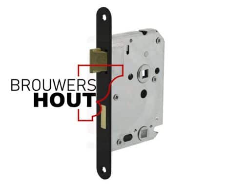 Binnendeur vrij/bezetslot zwart DM50 1264/4