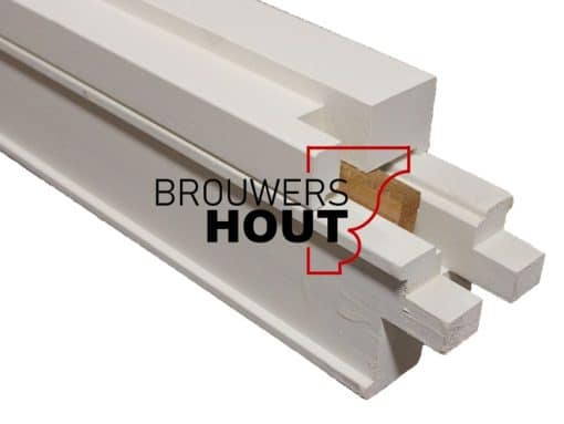 Hardhouten binnendeurkozijn stomp FSC 56x115mm kamerhoog