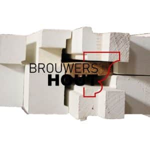 Hardhouten binnendeurkozijn stomp FSC 56x90mm met bovenlicht - Afbeelding 3