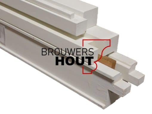 Hardhouten binnendeurkozijn stomp FSC 56x115mm met bovenlicht