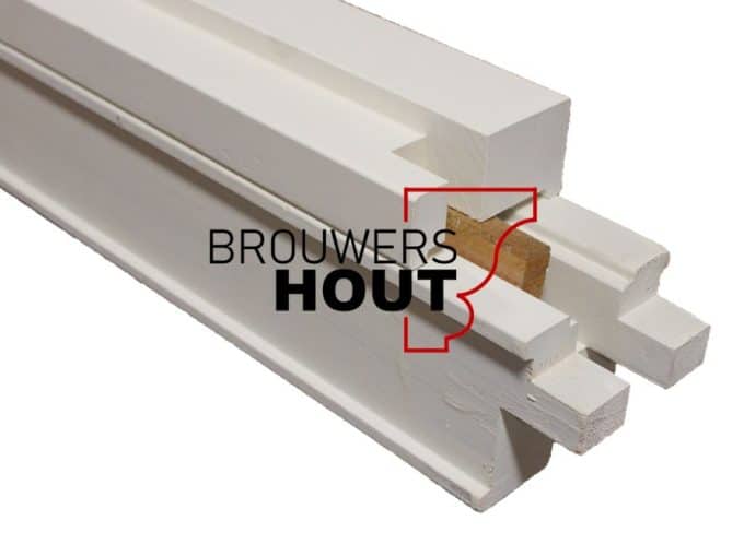Hardhouten binnendeurkozijn stomp FSC 56x115mm