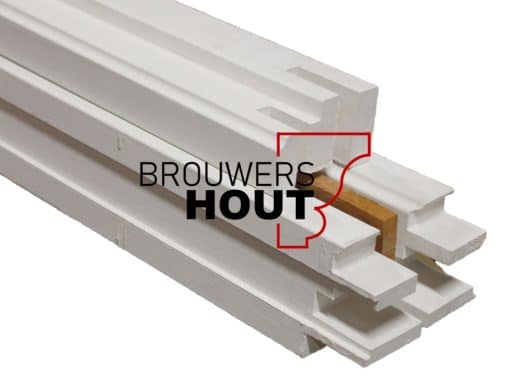 Hardhouten binnendeurkozijn stomp 67x115mm