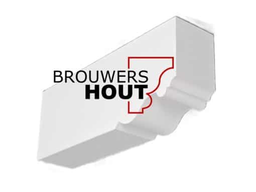 Hardhouten gootklos GK011 67x114mm BxH