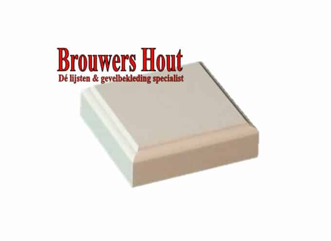 MDF bovenhoek 88x88mm