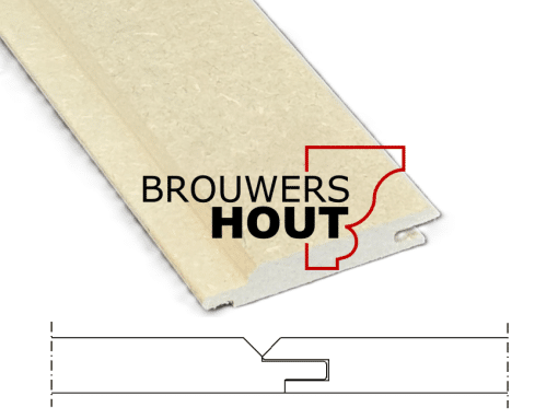 MDF v313 visbekdeel 12x75mm