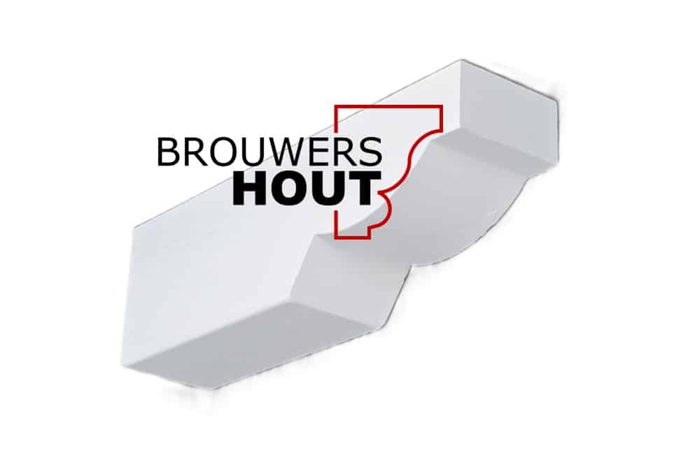 Hardhouten gootklos GK027 67x90mm BxH