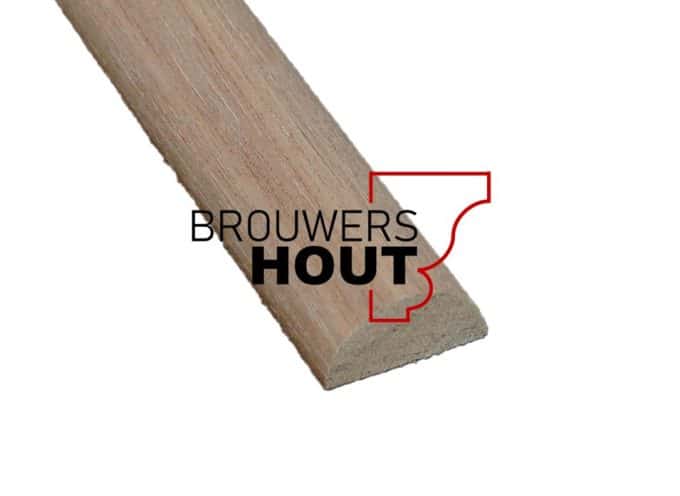 Hardhouten half rond HR030 15x30mm
