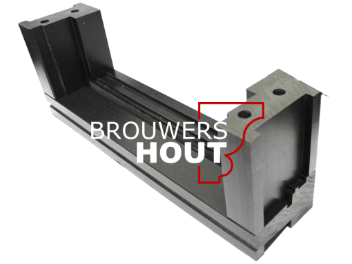 DTS dorpel set 67x114mm BU67+ neut 110mm hoog