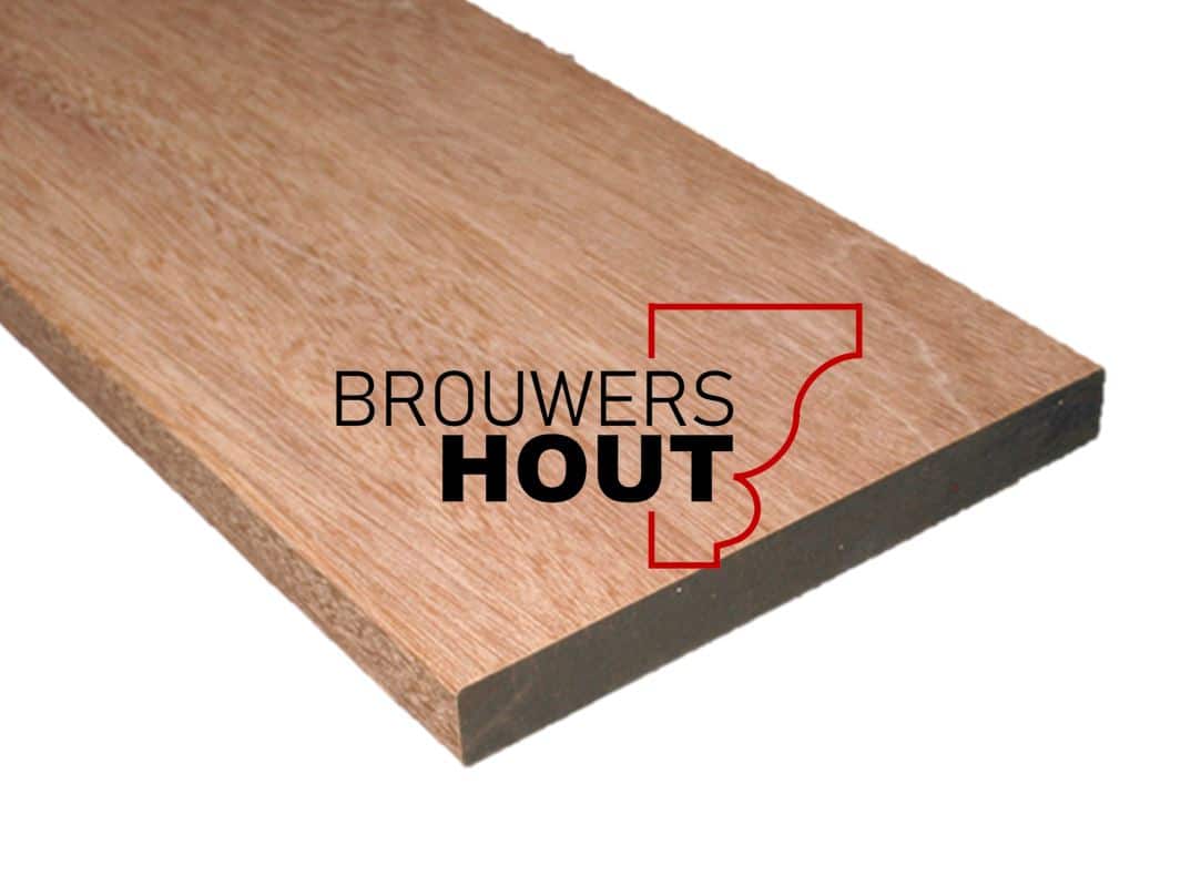 Hardhouten boeideel 28x215mm