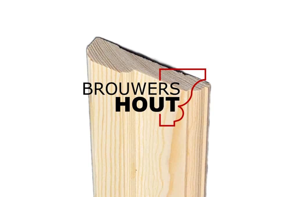 Grenen architraaf AG001-70o 18x70mm onbehandeld