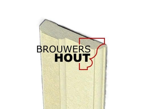 MDF v313 architraaf AM001-70o 18x70mm onbehandeld
