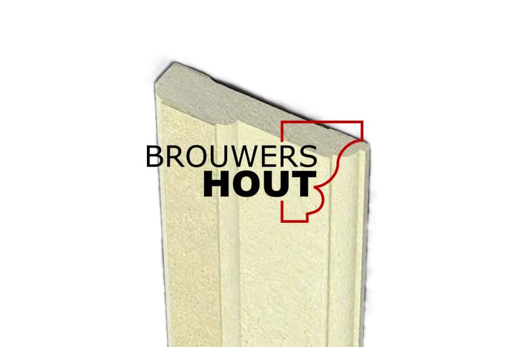 MDF v313 architraaf AM001-70o 18x70mm onbehandeld