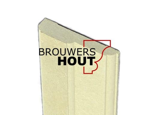 MDF v313 architraaf AM001-80o 18x80mm onbehandeld