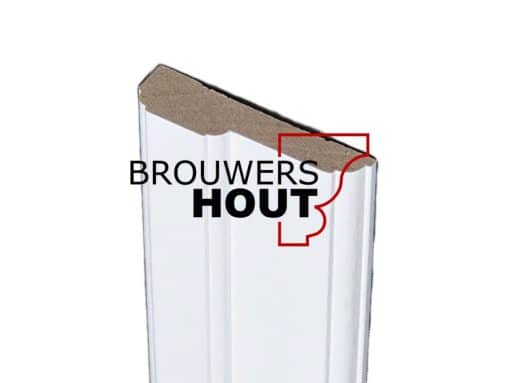 Hardhouten architraaf A001-70 18x70mm