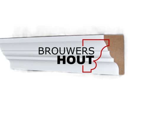 Hardhouten gootlijst G167-56 38x56mm